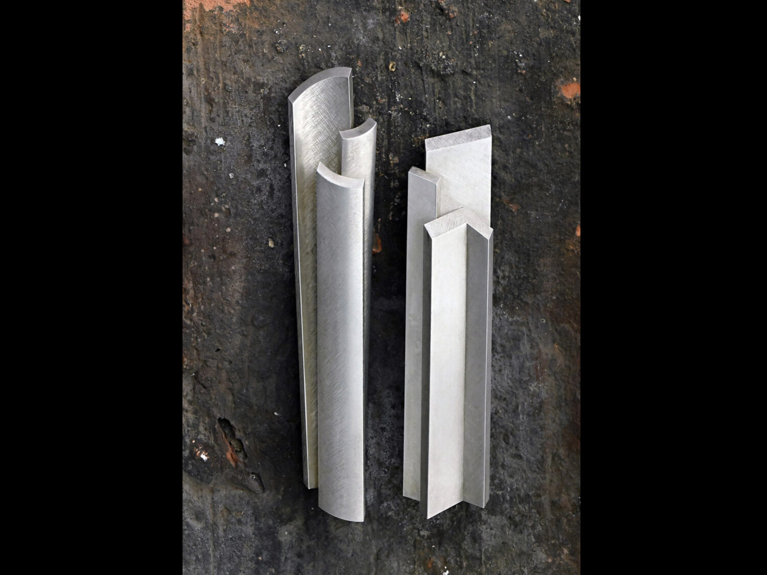 two brooches, silver, 2000