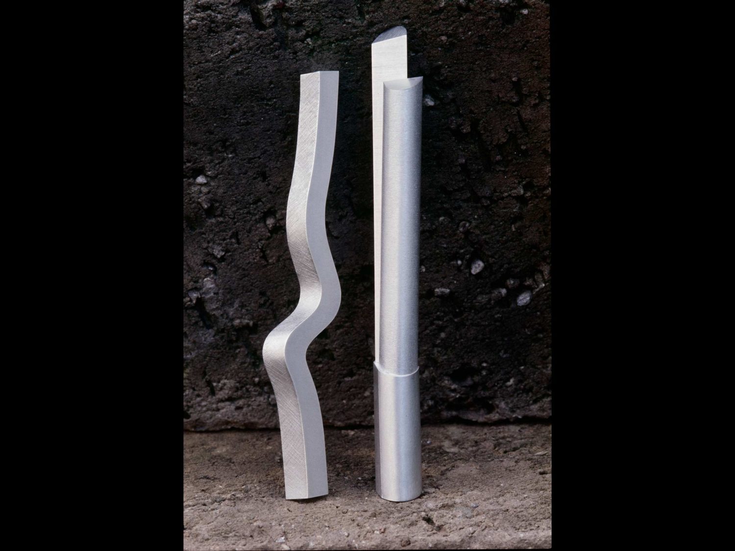 Two brooches, silver, 1997/2000