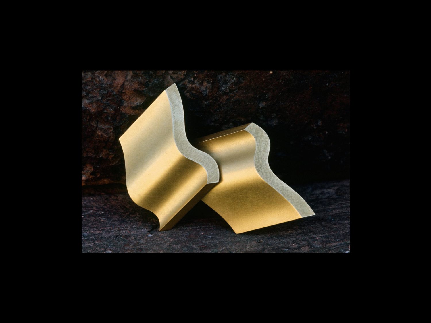 Earrings, gold, 1997