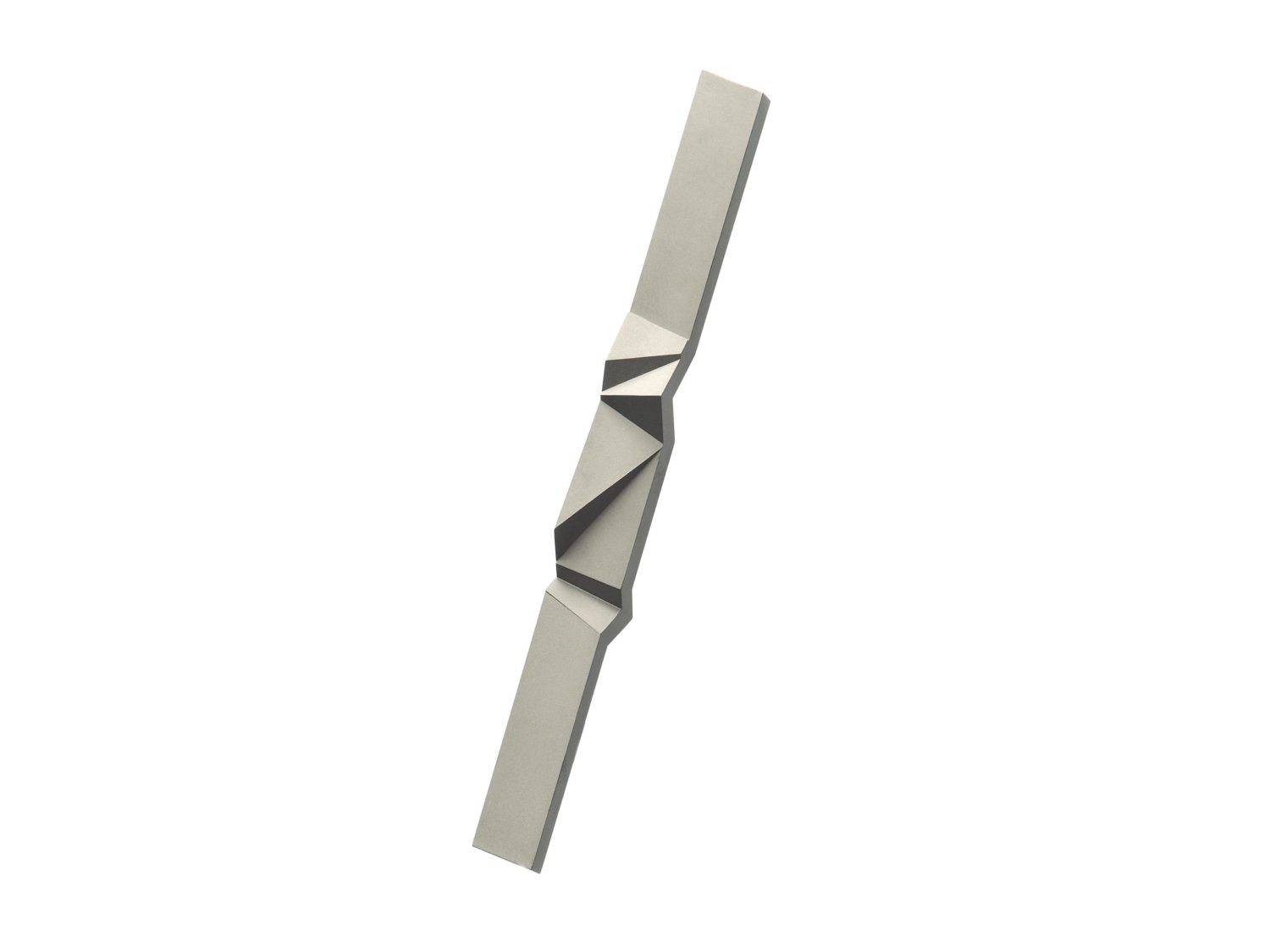 Brooch, ruthenium plated silver, 2015