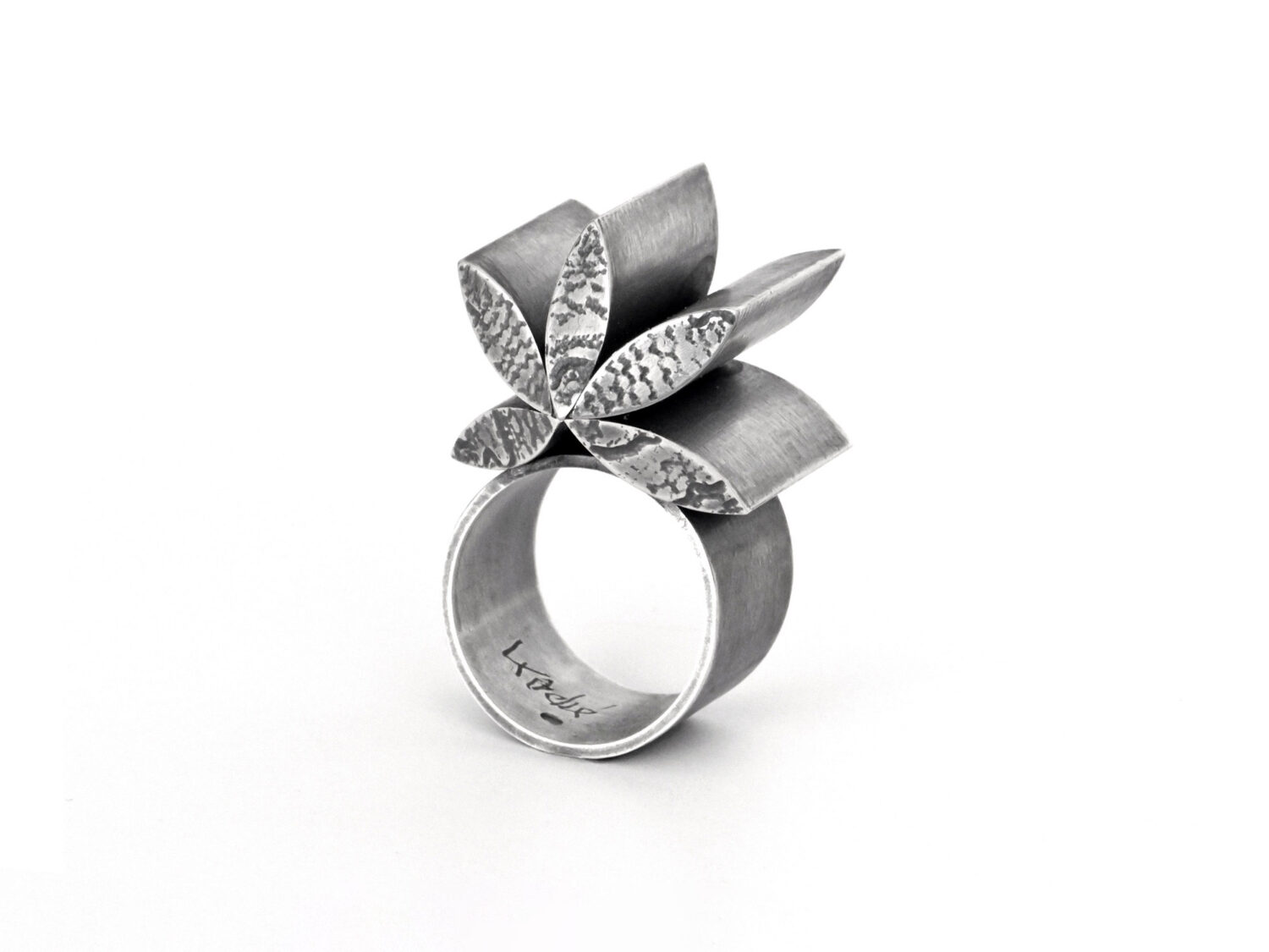 RING, OXIDIZED SILVER, 2023