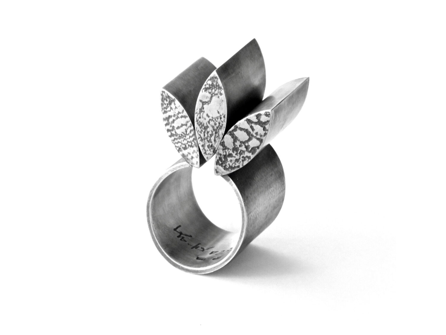 RING, OXIDIZED SILVER, 2023 