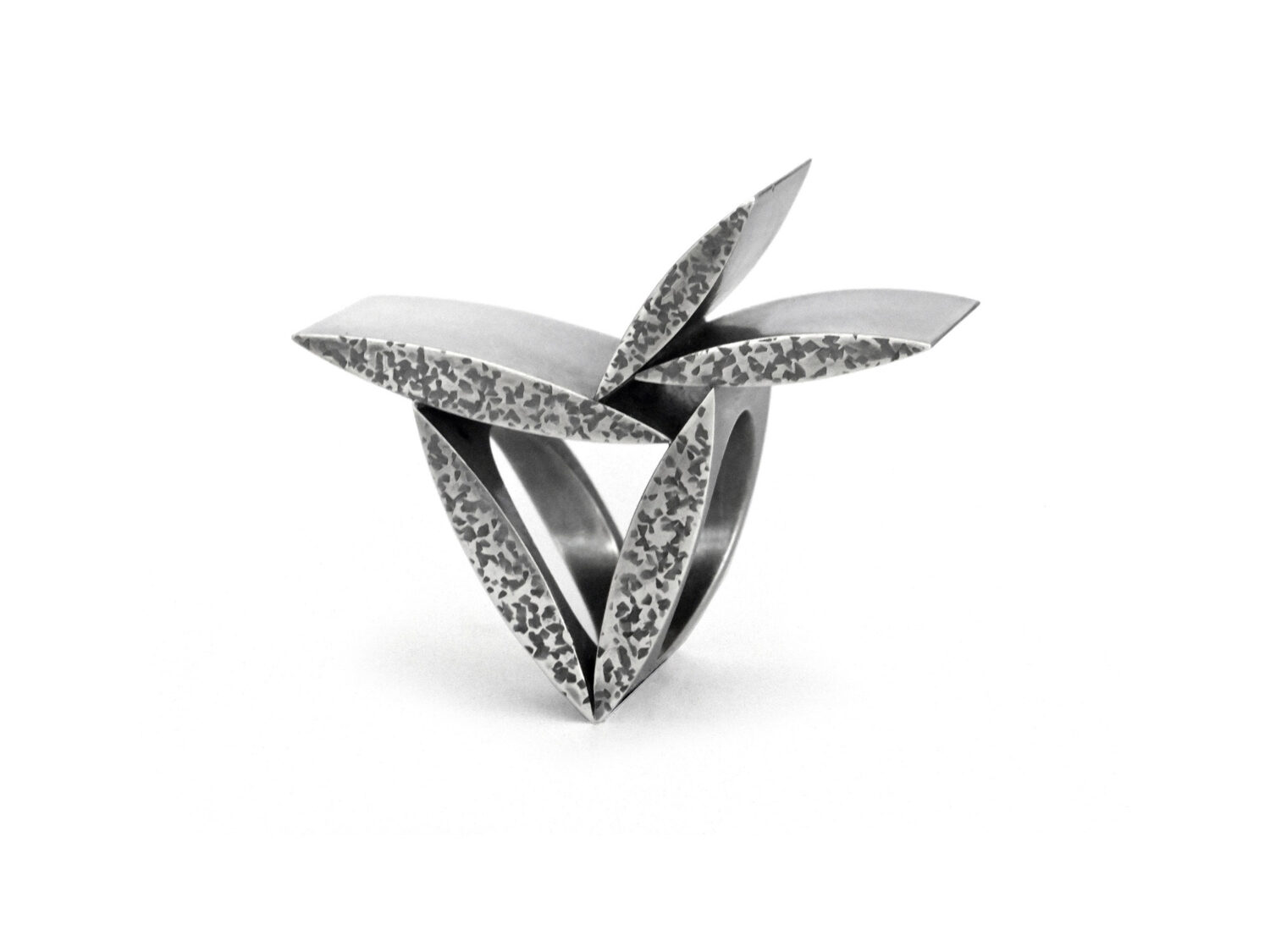 RING, OXIDIZED SILVER, 2023
