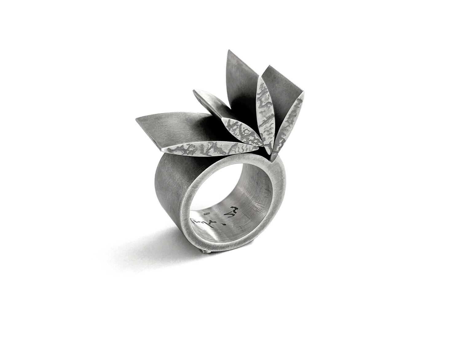 RING, OXIDIZED SILVER, 2024