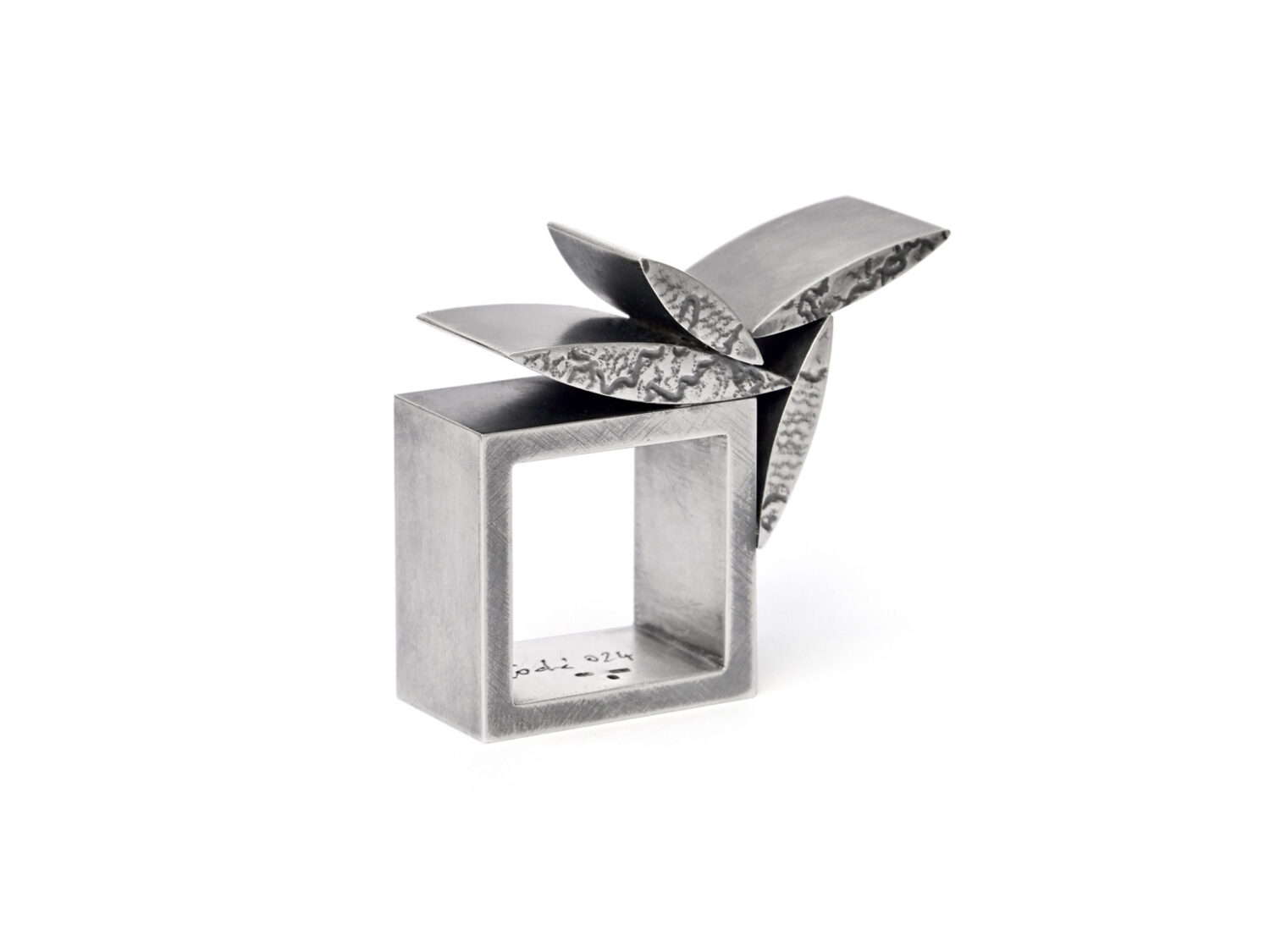 RING, OXIDIZED SILVER, 2024